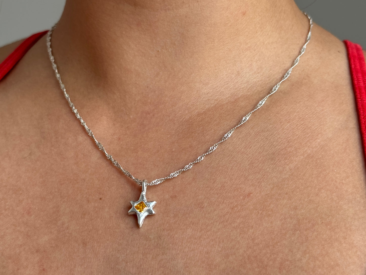 Shooting Star Pendant Necklace