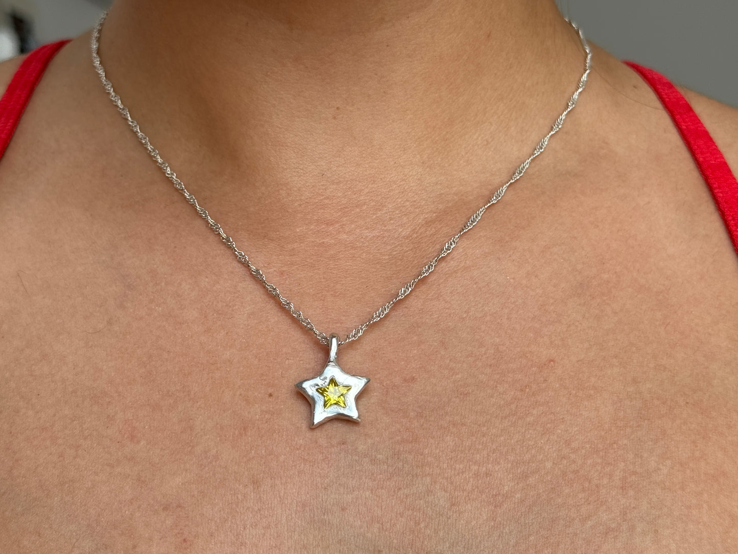 Twinkling Star Pendant Necklace
