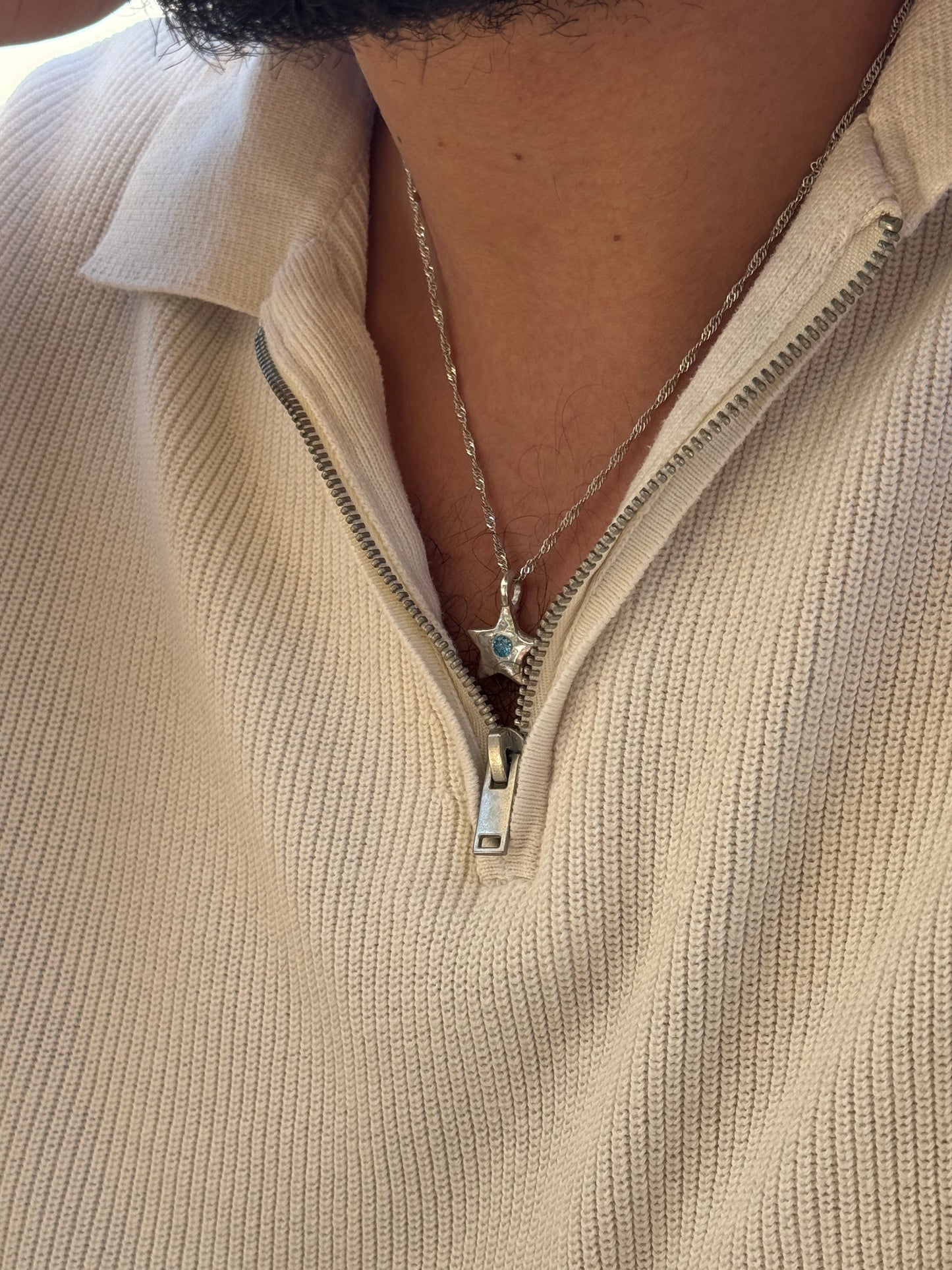 Azure Star Pendant Necklace
