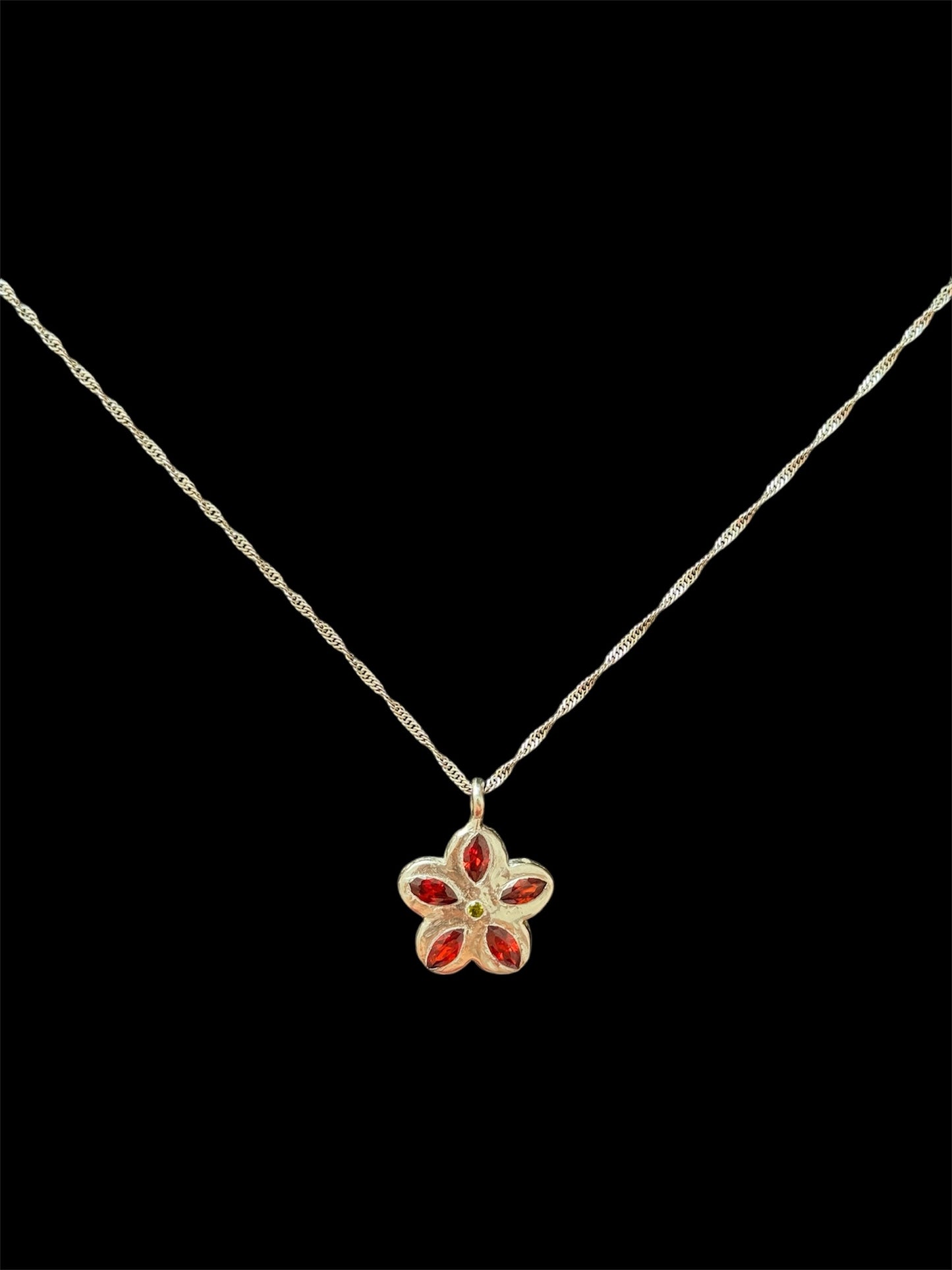 Bejewelled Pendant Necklace