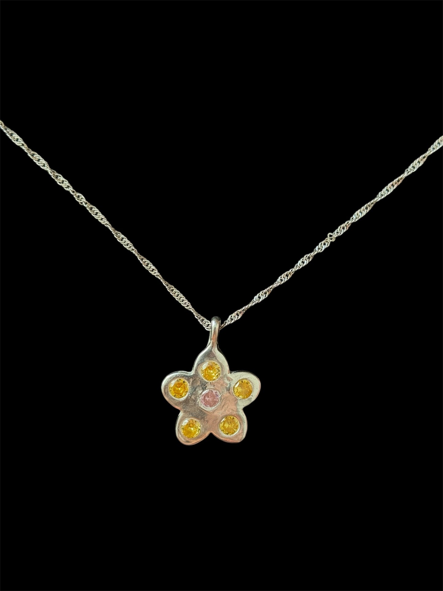 Bejewelled Pendant Necklace