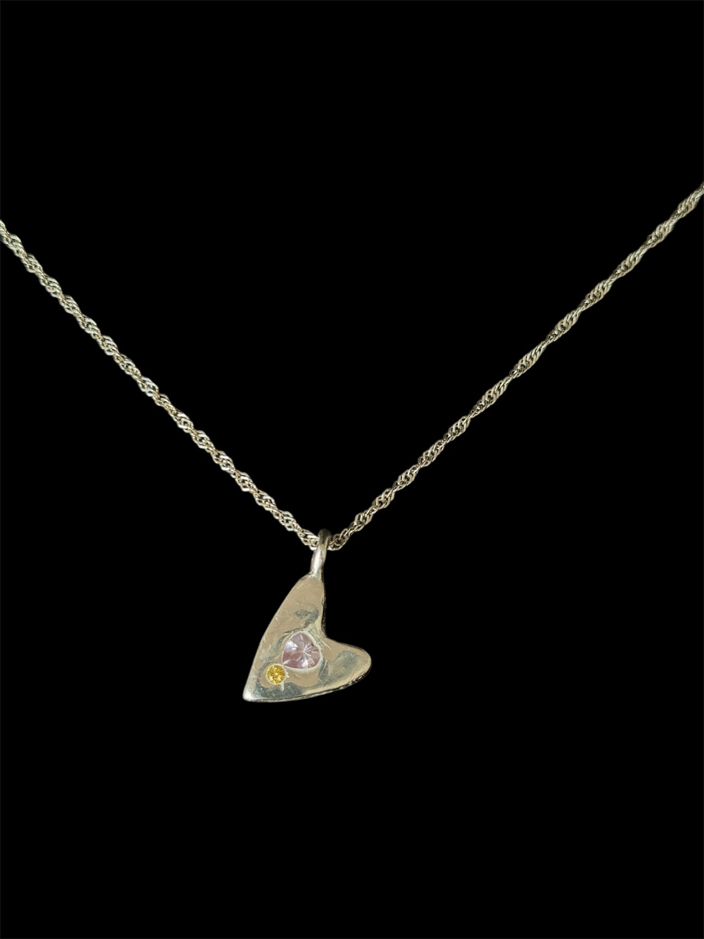 Bejewelled Pendant Necklace
