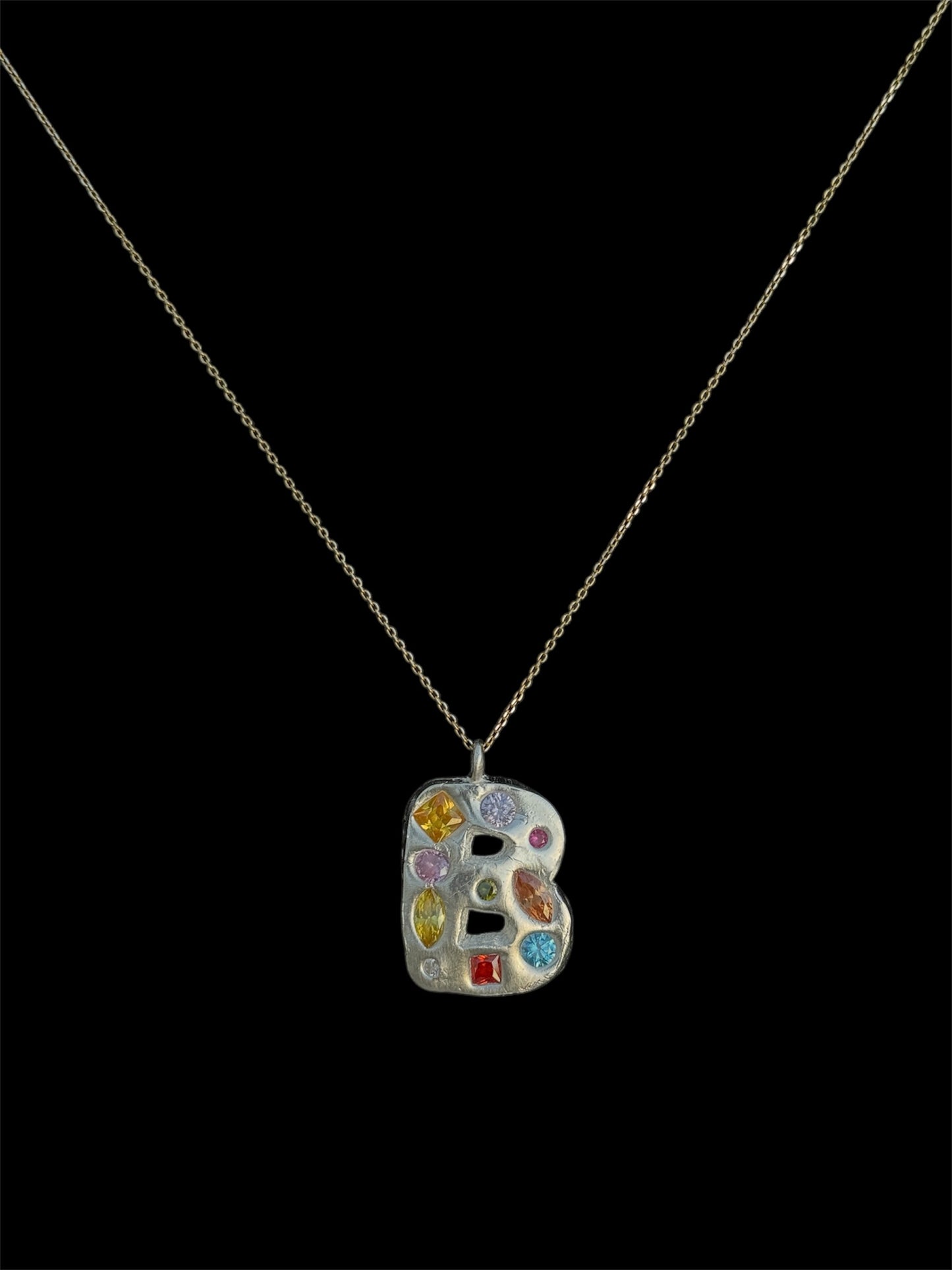 Bejewelled Pendant Necklace