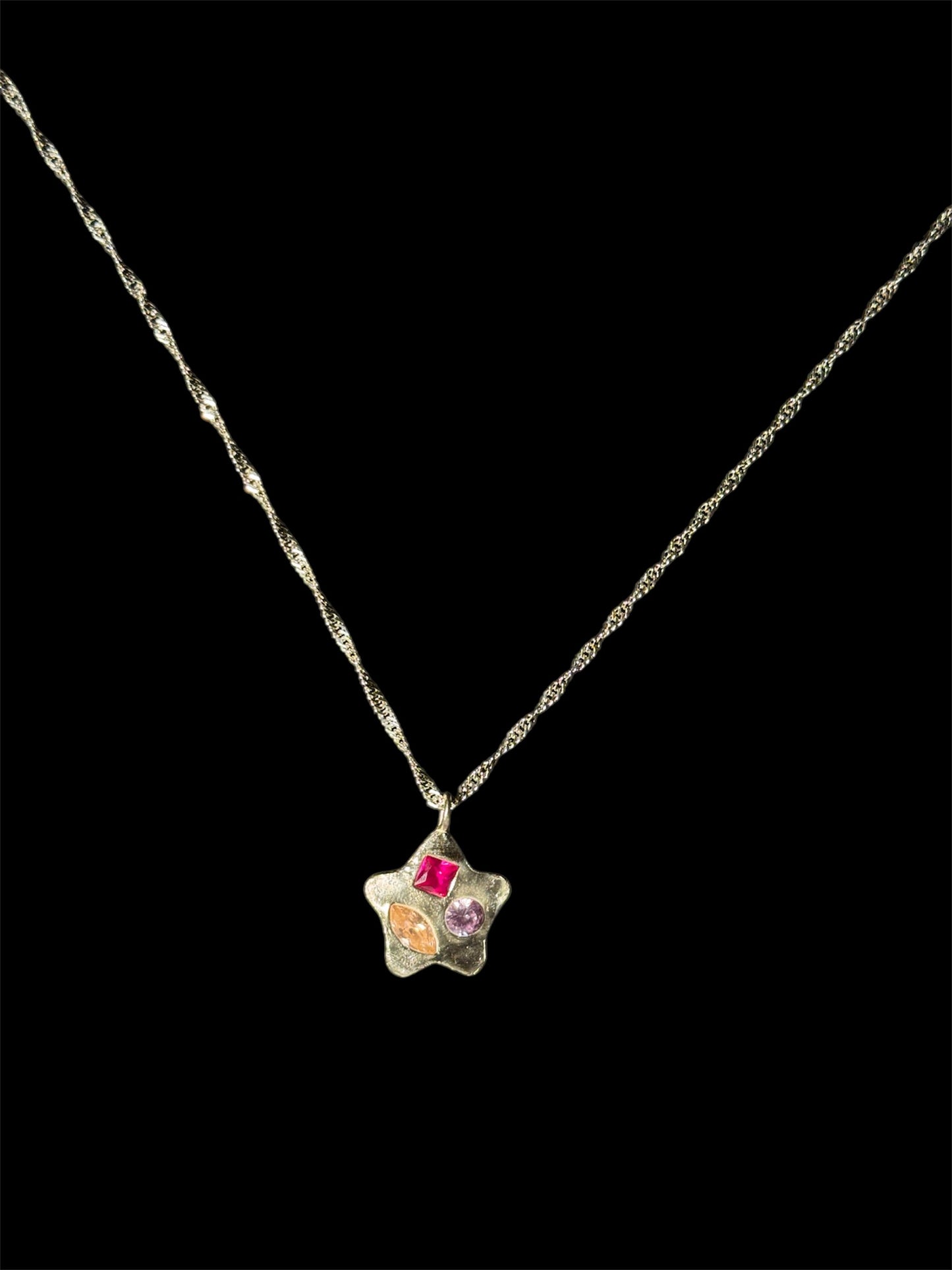 Bejewelled Pendant Necklace