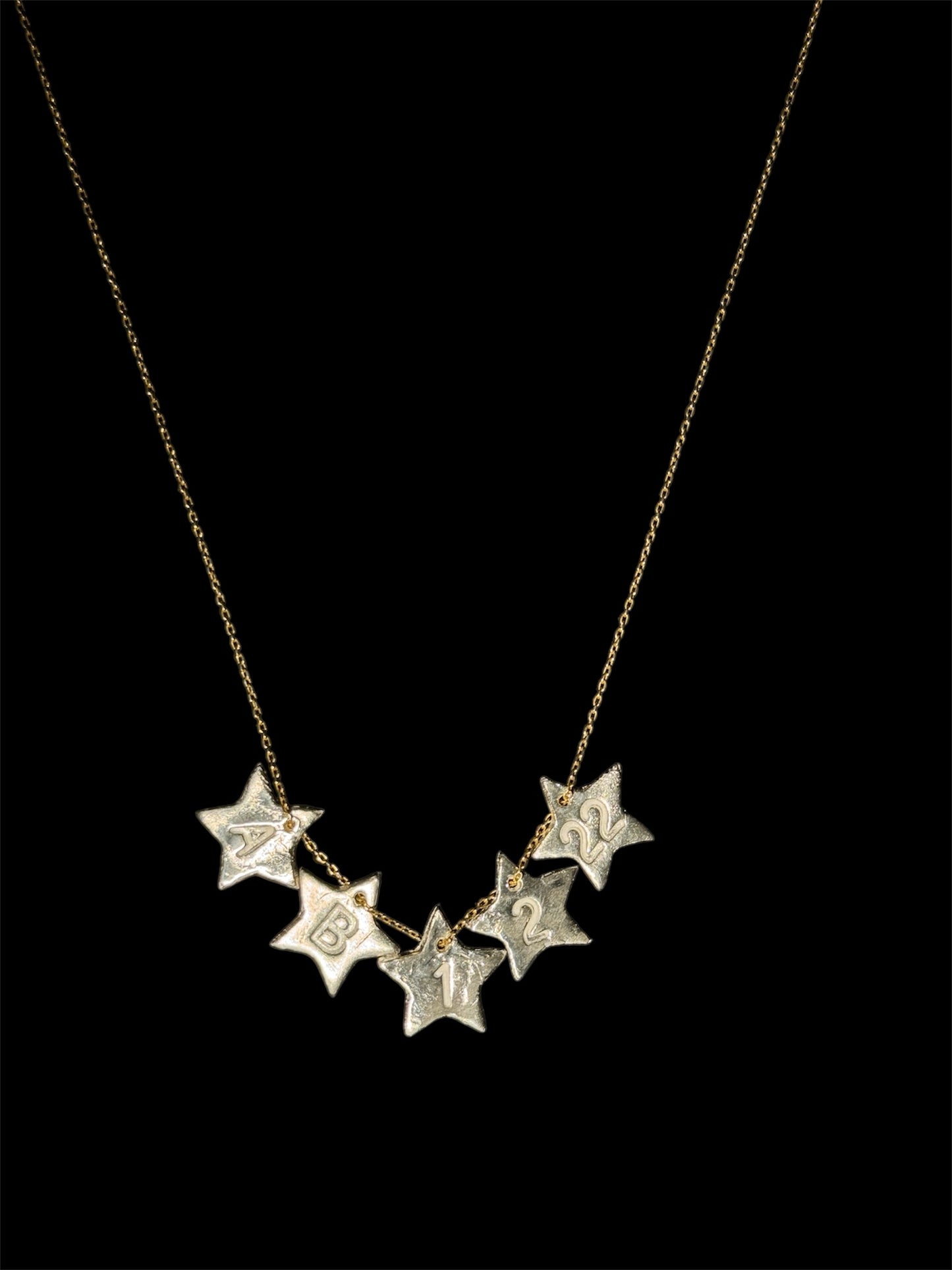Starry Letters - Silver