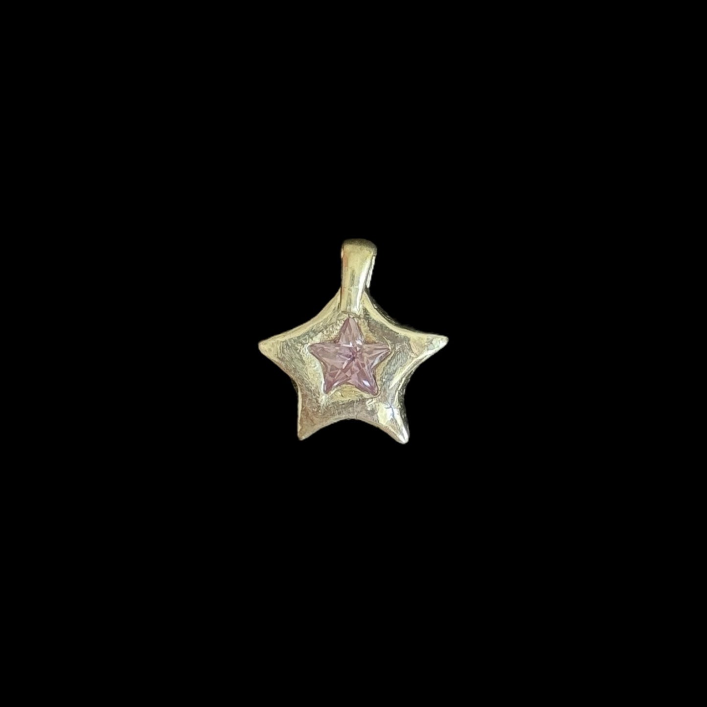 Purple Twinkling Star