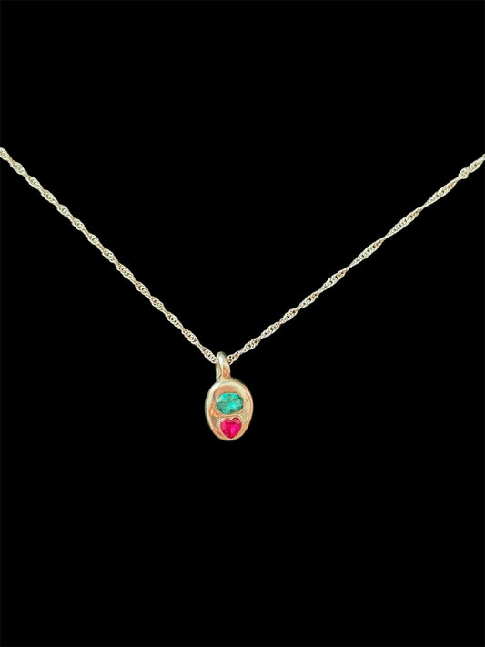 Bejewelled Pendant Necklace