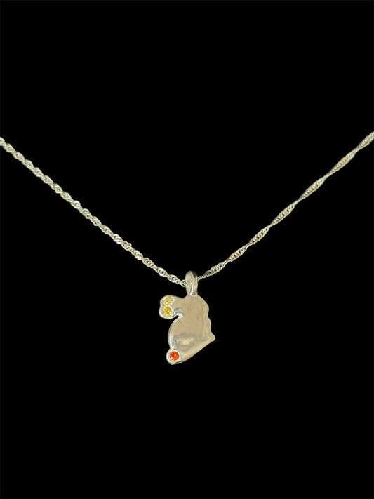 Enchanted Rabbit Pendant Necklace