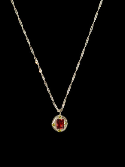 Bejewelled Pendant Necklace