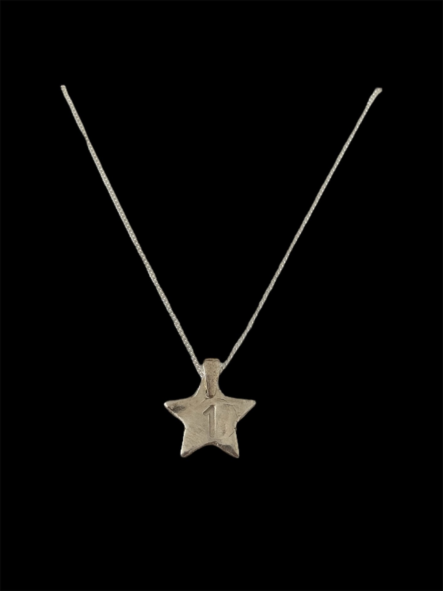 Number "1" Necklace