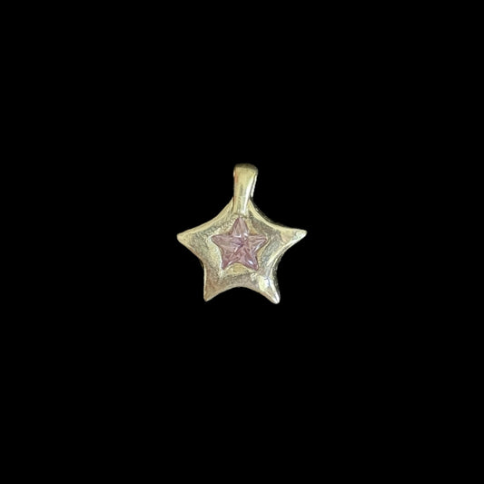 Purple Twinkling Star